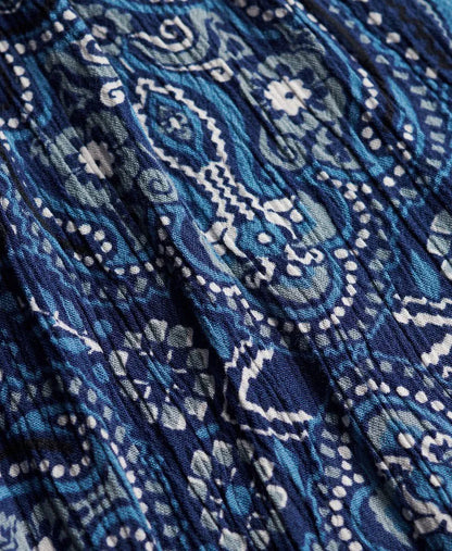 Paisley Bandana Navy