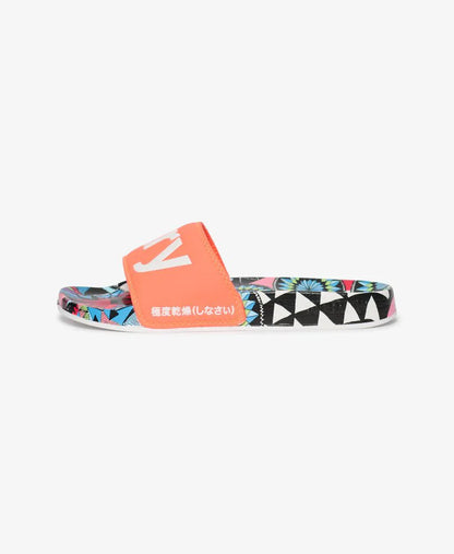 Fluro Coral/Crazy Tropical