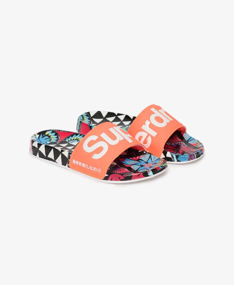 Fluro Coral/Crazy Tropical
