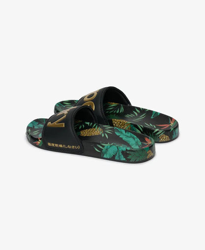 Black/Pineapple Aop