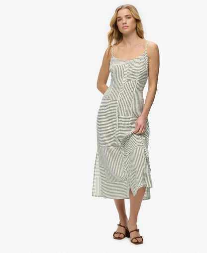Off White Dot Invert Row Print