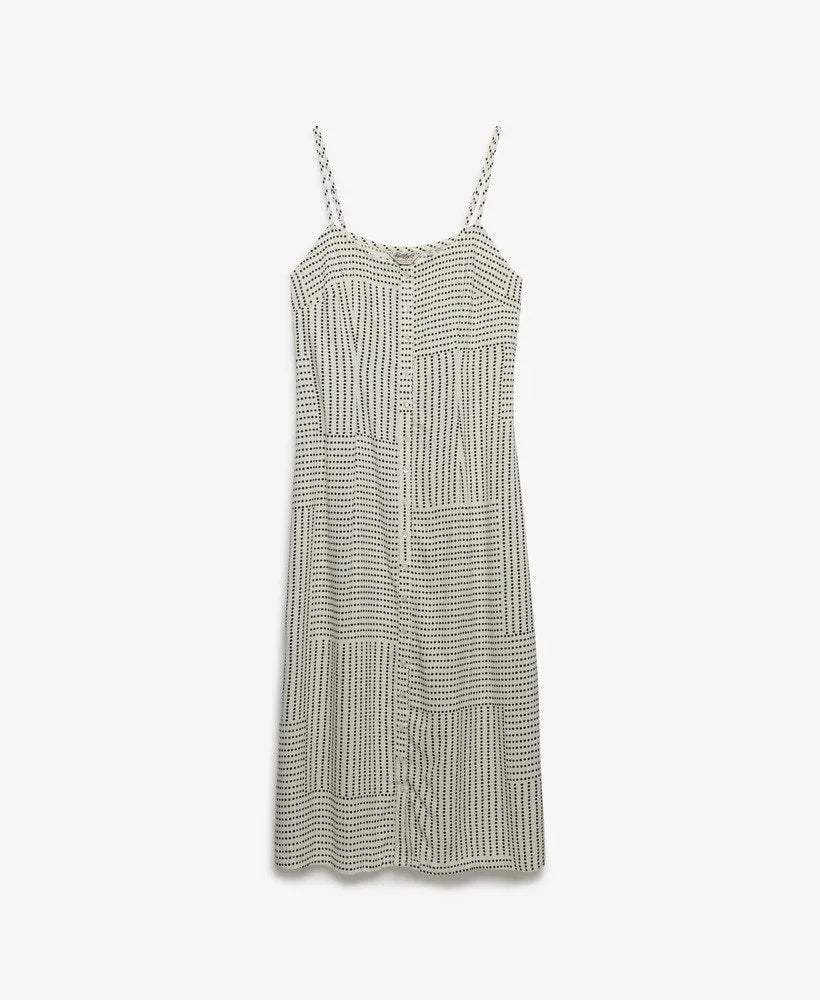 Off White Dot Invert Row Print