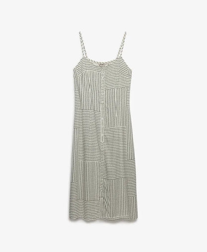 Off White Dot Invert Row Print
