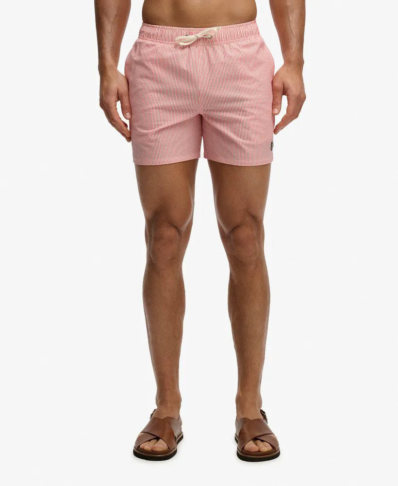 Sugar Coral/White Thin Stripe