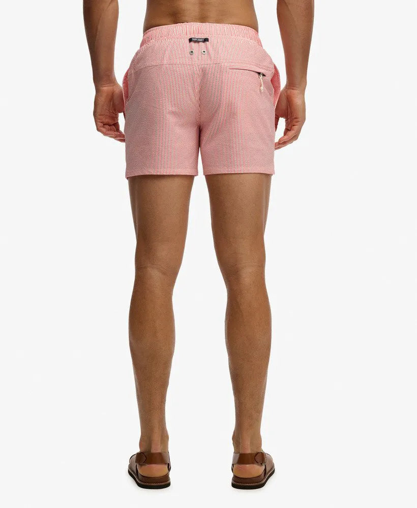 Sugar Coral/White Thin Stripe