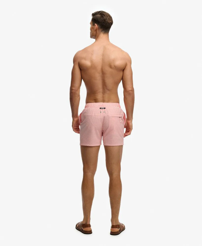 Sugar Coral/White Thin Stripe
