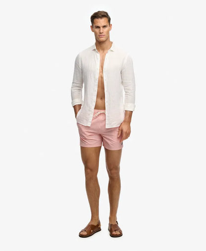 Sugar Coral/White Thin Stripe