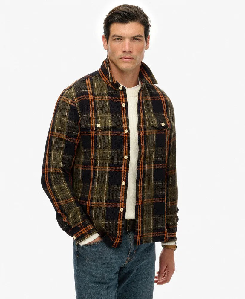 Peyton Check Black
