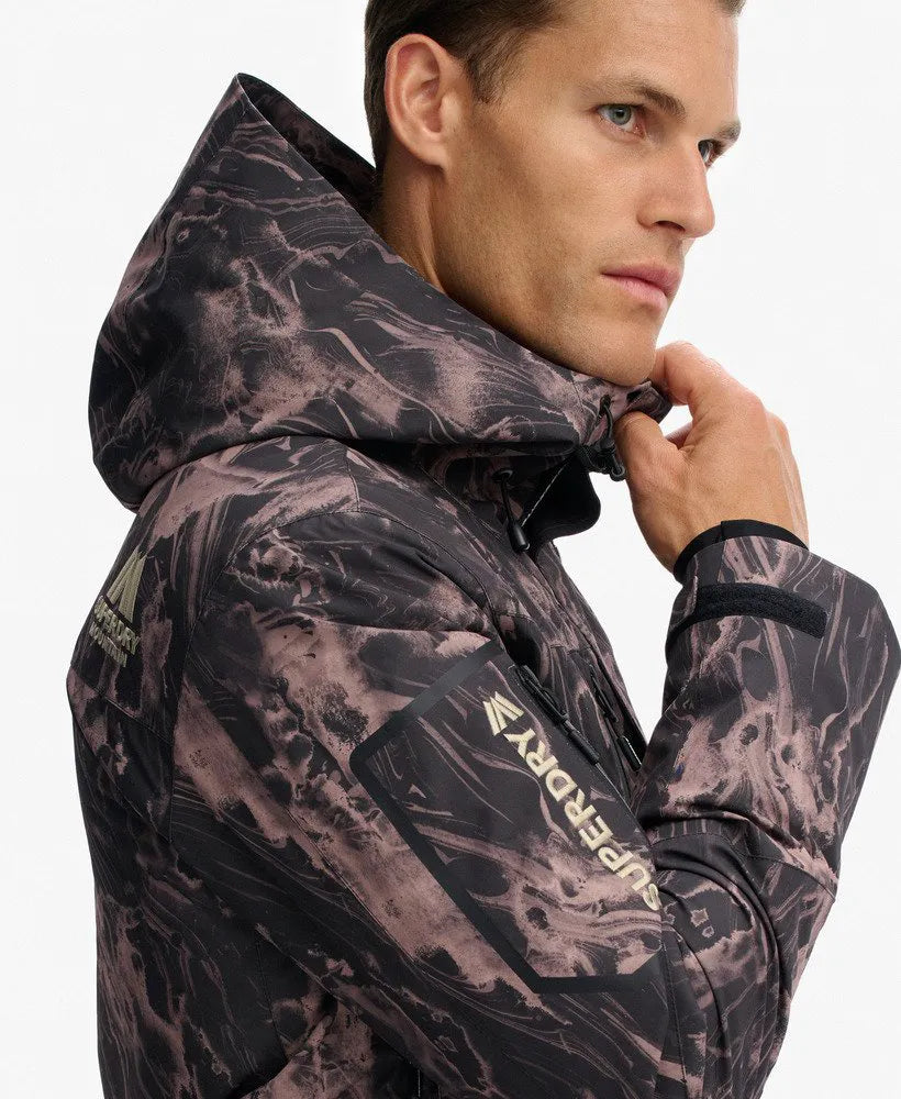 Hooded Ski Shell Jacket