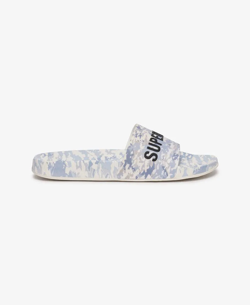 Camo Print Pool Sliders