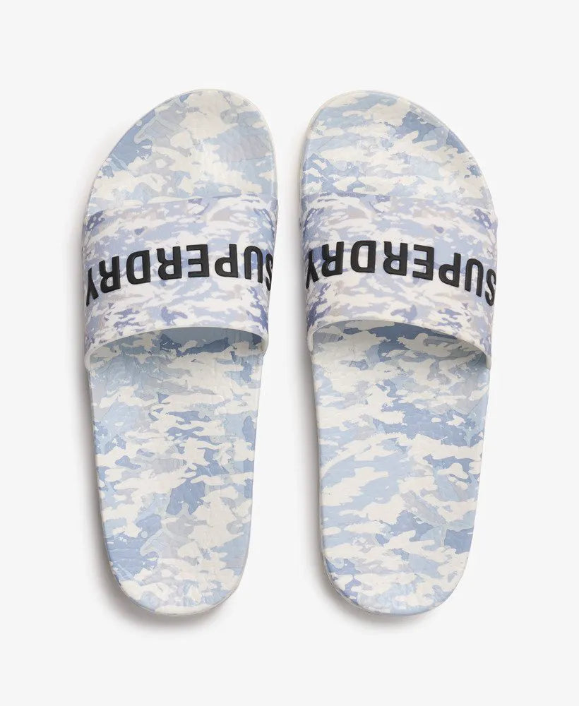 Camo Print Pool Sliders