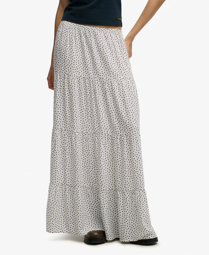 Off White Ditsy Hearts