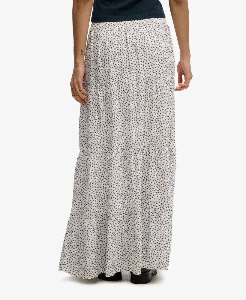 Off White Ditsy Hearts