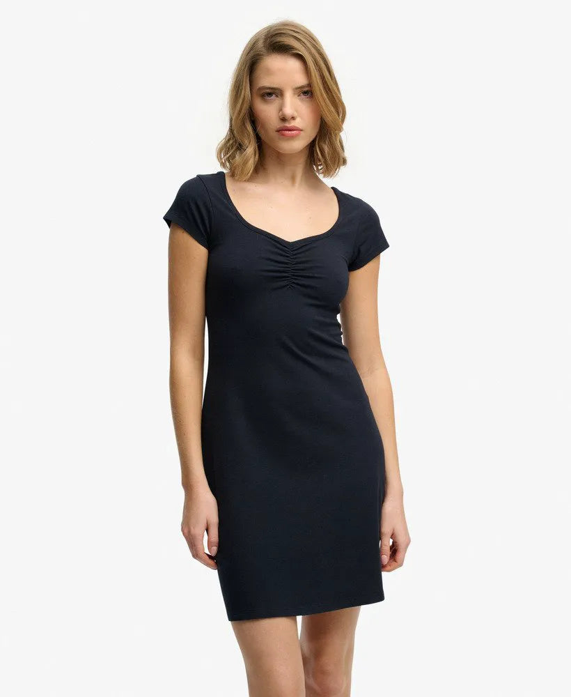 Sweetheart Jersey Mini Dress