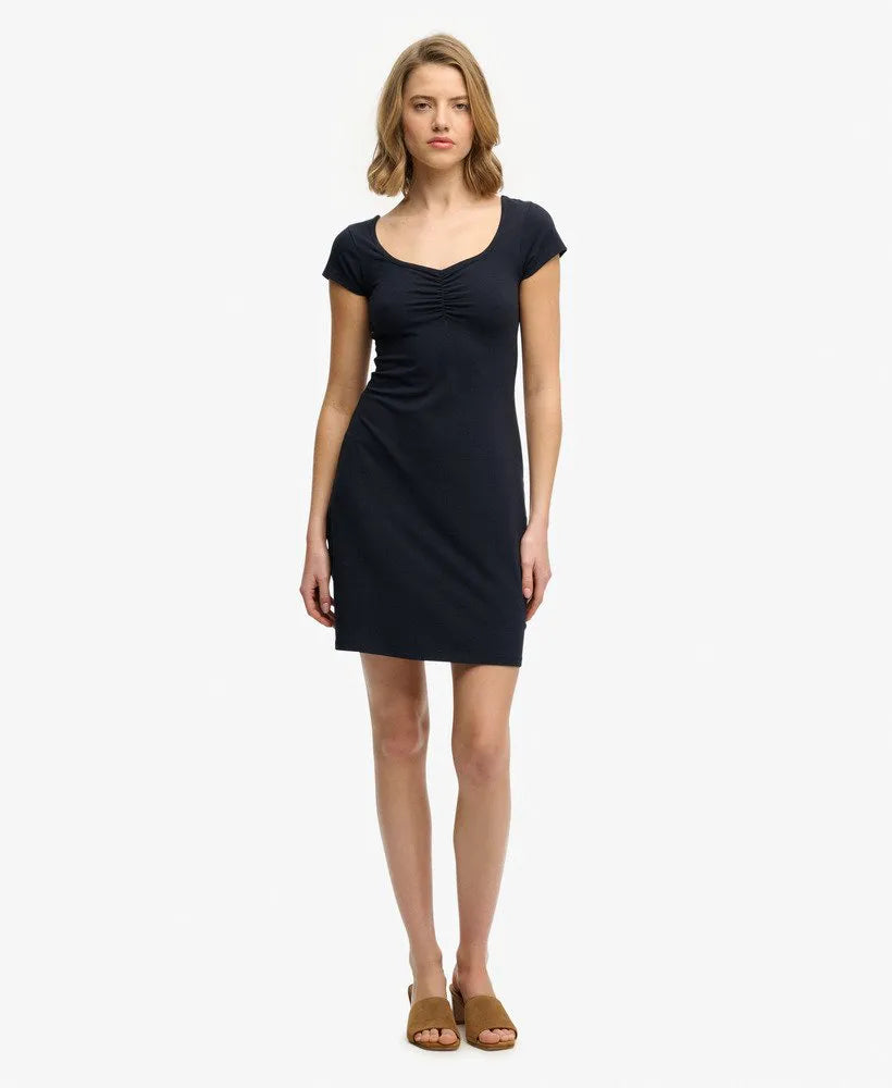 Sweetheart Jersey Mini Dress