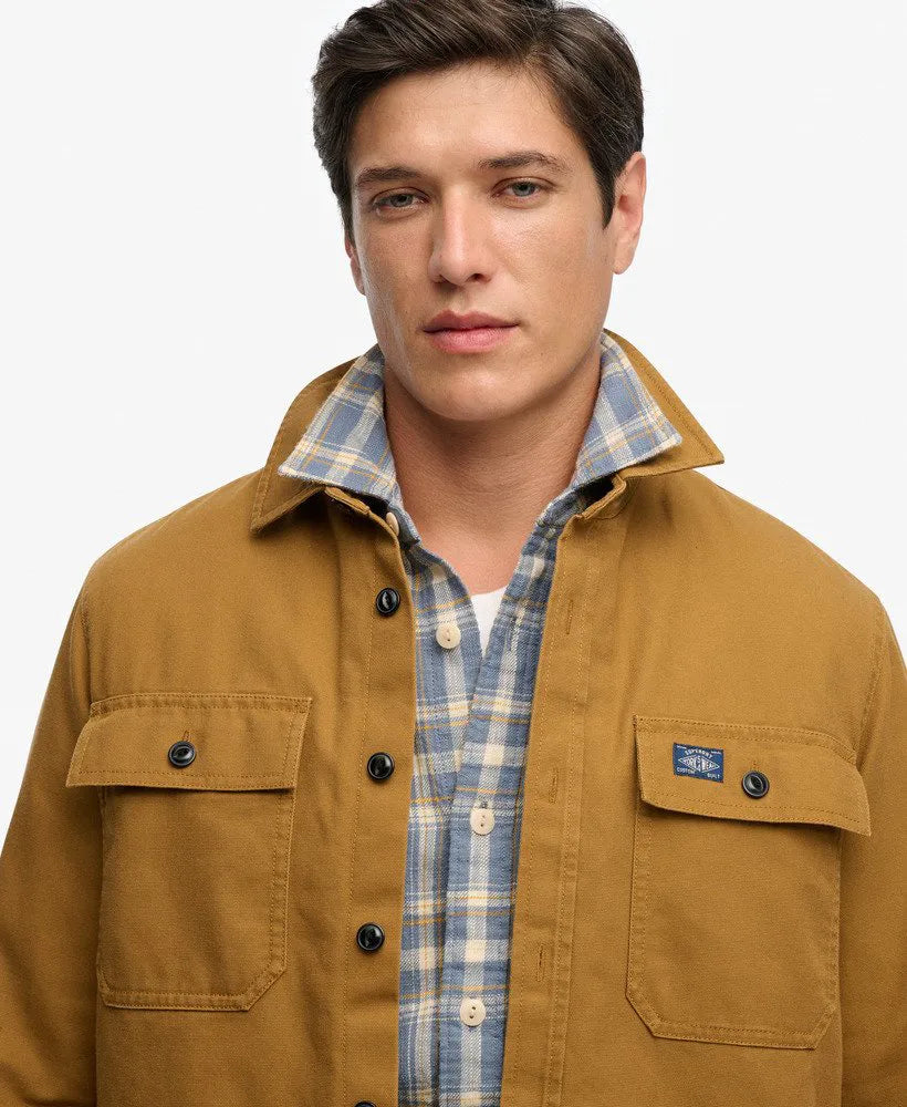 Vintage Borg Lined Miller Overshirt