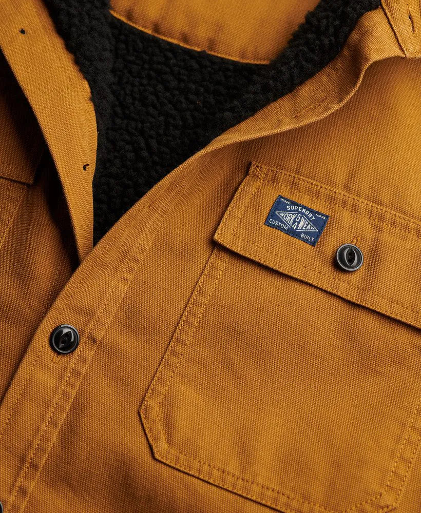 Vintage Borg Lined Miller Overshirt
