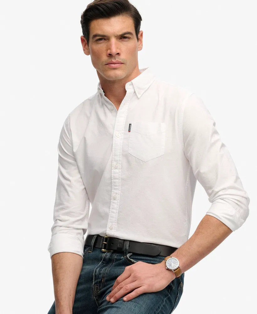 Optic White Oxford