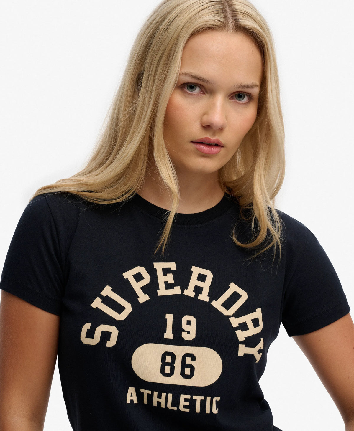 Athletic Graphic Fitted T-Shirt
