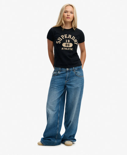 Athletic Graphic Fitted T-Shirt
