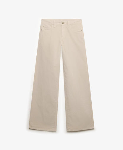 Mid Waist Baggy Mini Cord Pants