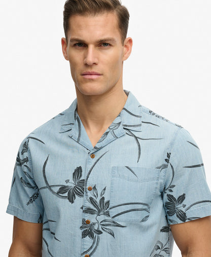 Mid Wash Blue Hawaiian