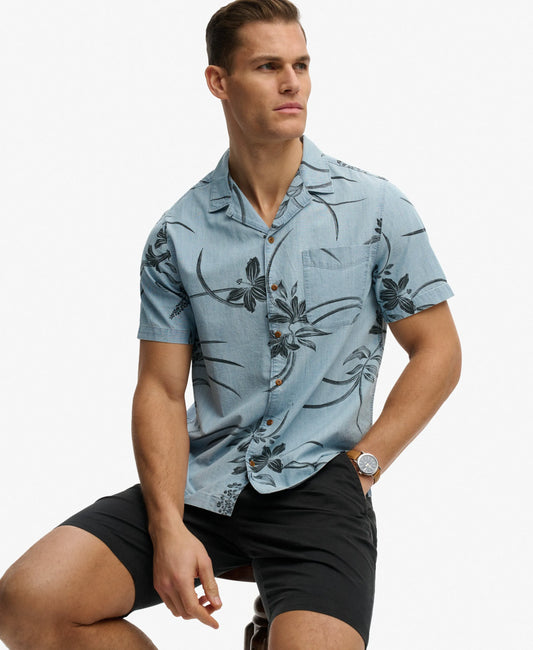 Mid Wash Blue Hawaiian