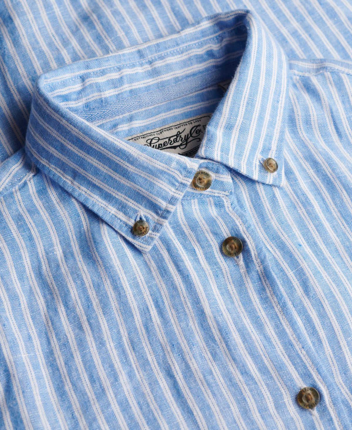 Premium Linen Button Down Slim Shirt