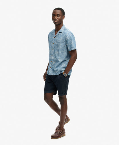 Nouveau Navy Floral Dot