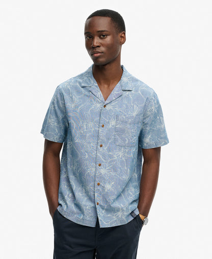 Nouveau Navy Floral Dot