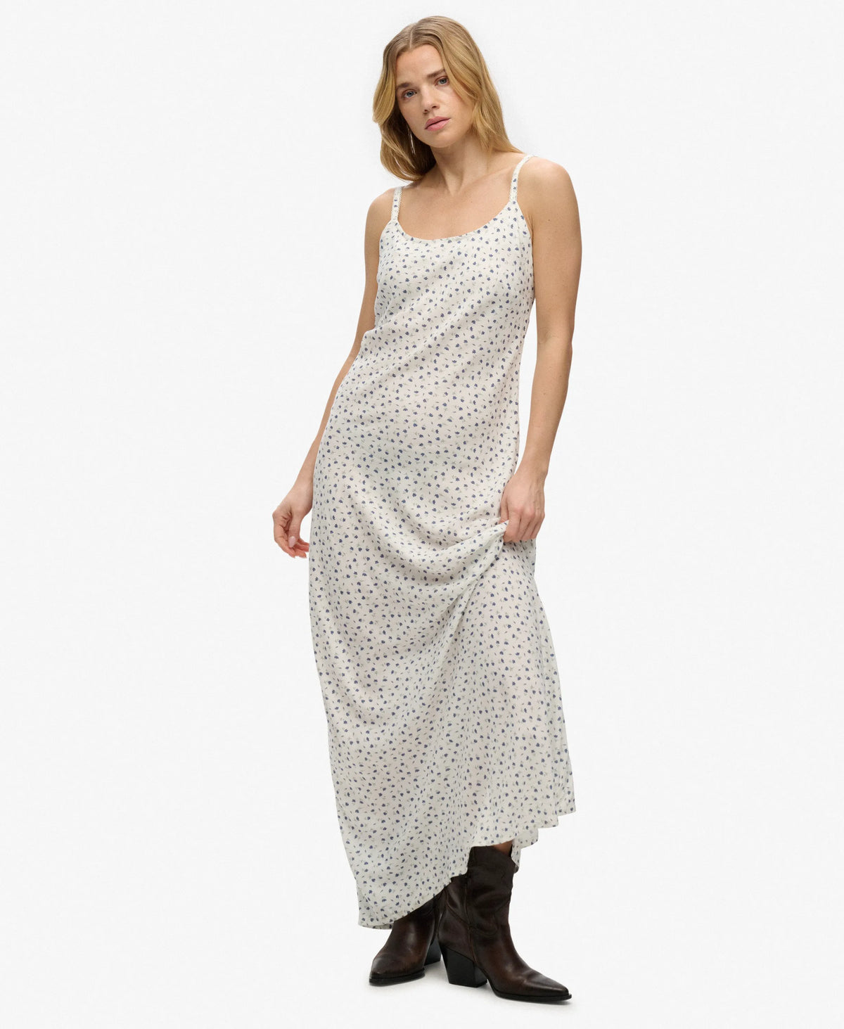 Printed Cami Maxi Dress