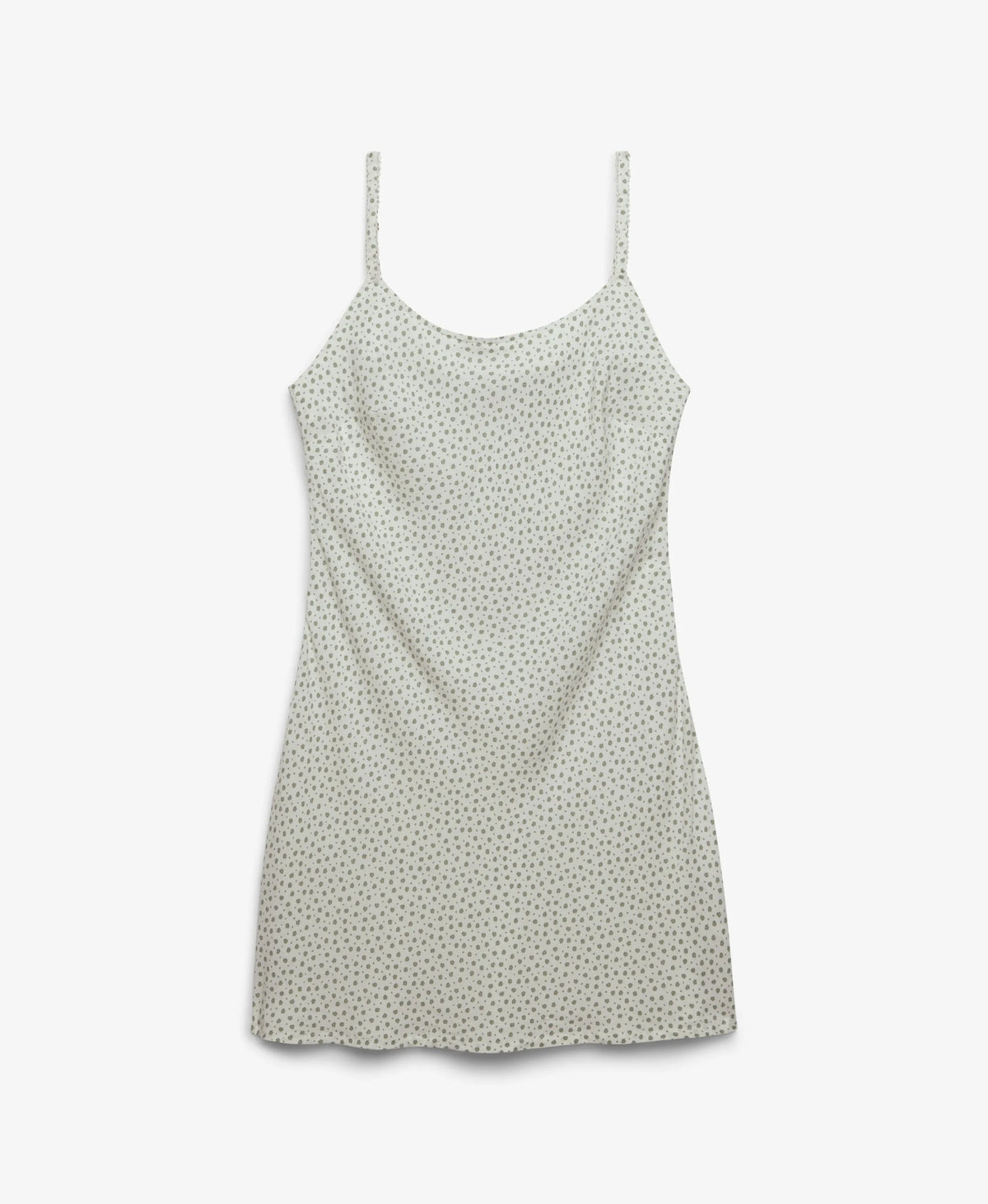 Light Jade Green Ditsy Hearts