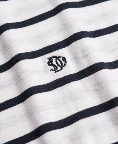 Optic/Eclipse Navy Stripe