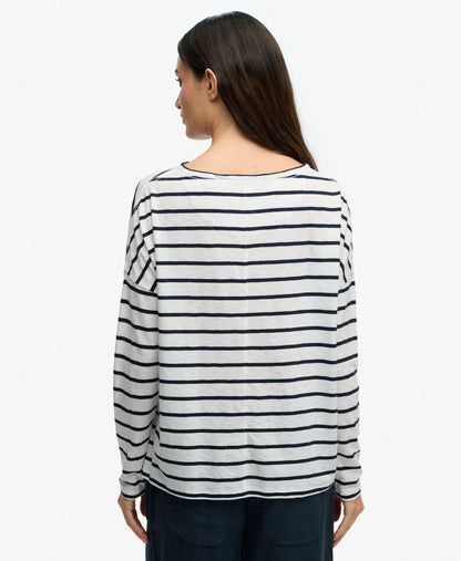 Optic/Eclipse Navy Stripe