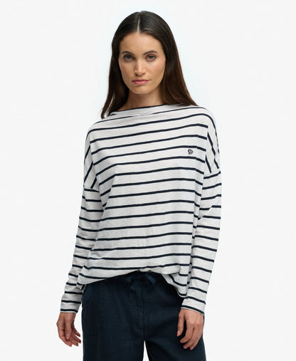 Optic/Eclipse Navy Stripe