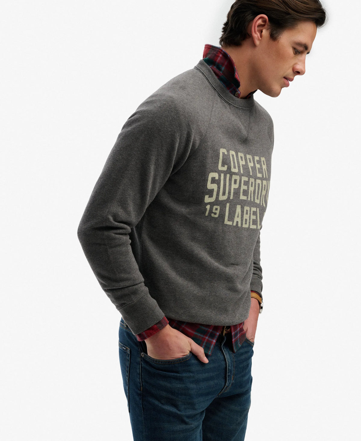 Dark Vintage Grey Marl