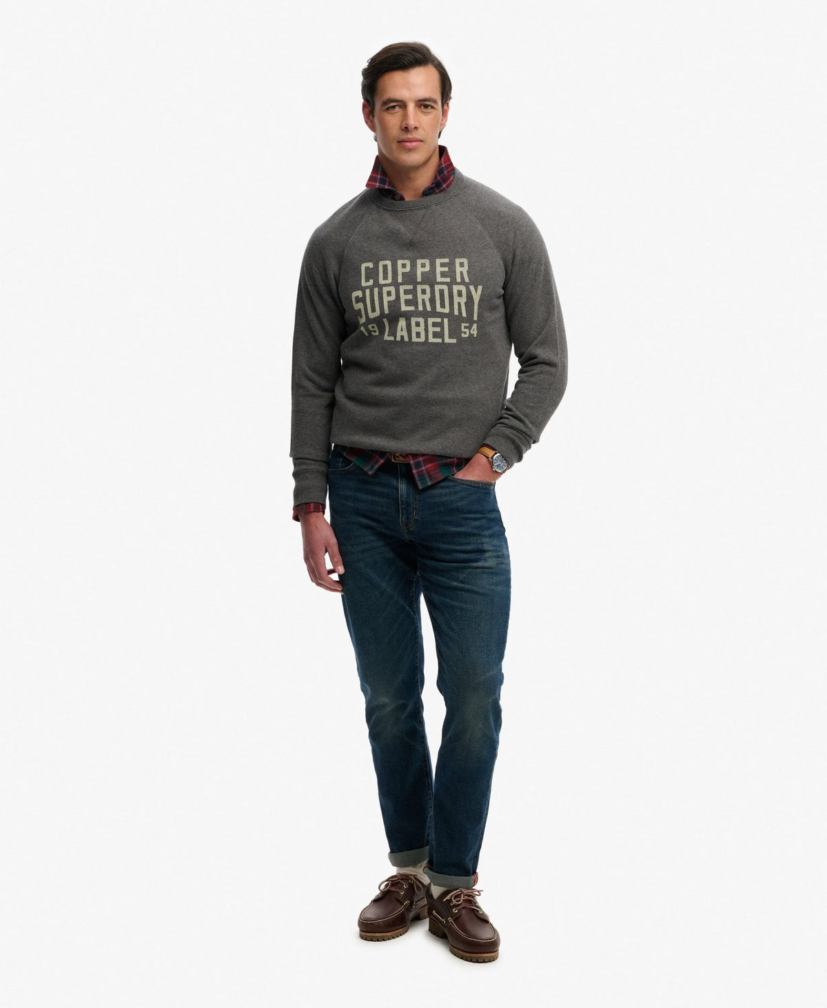 Dark Vintage Grey Marl
