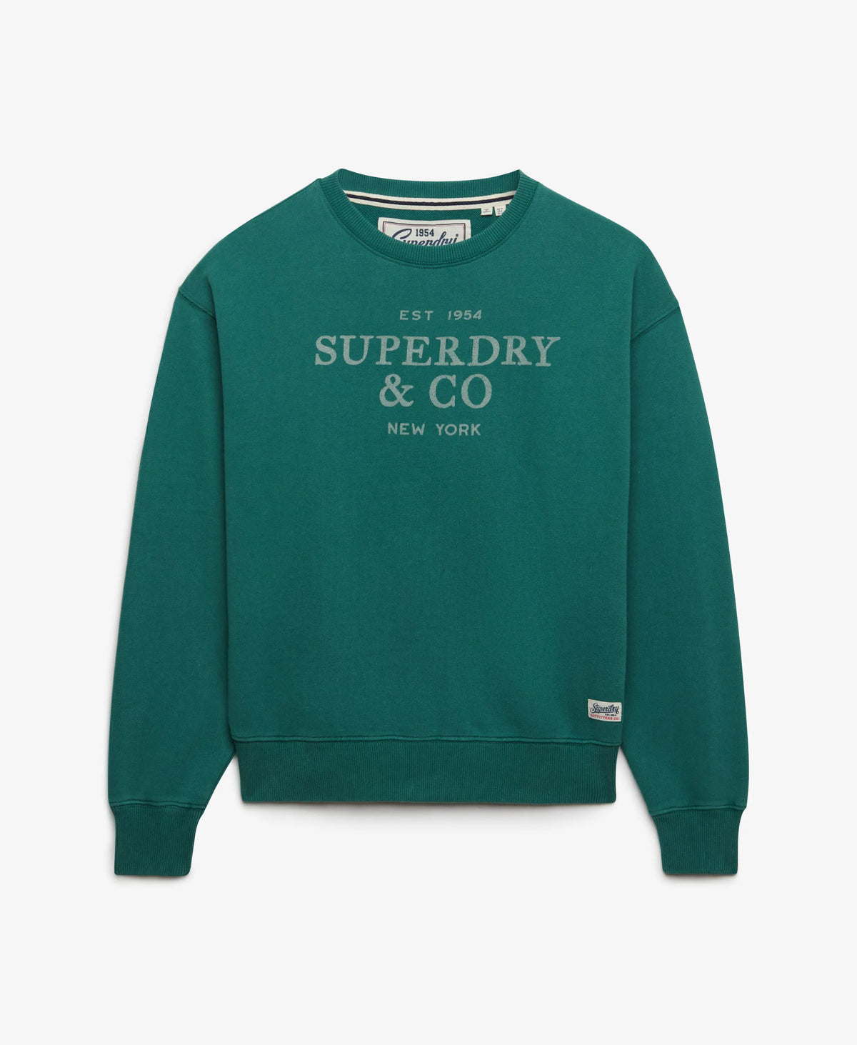 Luxe Casual Loose Crew Sweatshirt