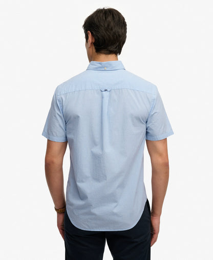 Blue Micro Houndstooth