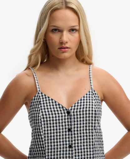 NAVY GINGHAM