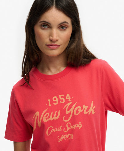 Vintage Wash Red