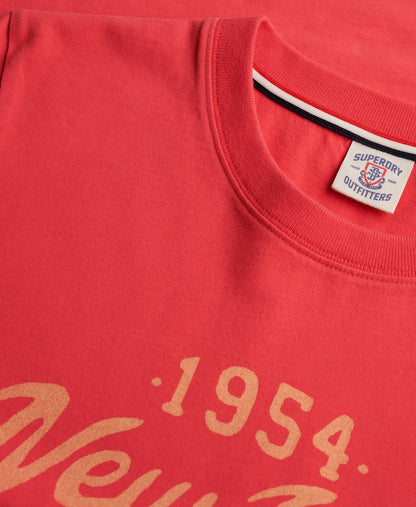Vintage Wash Red