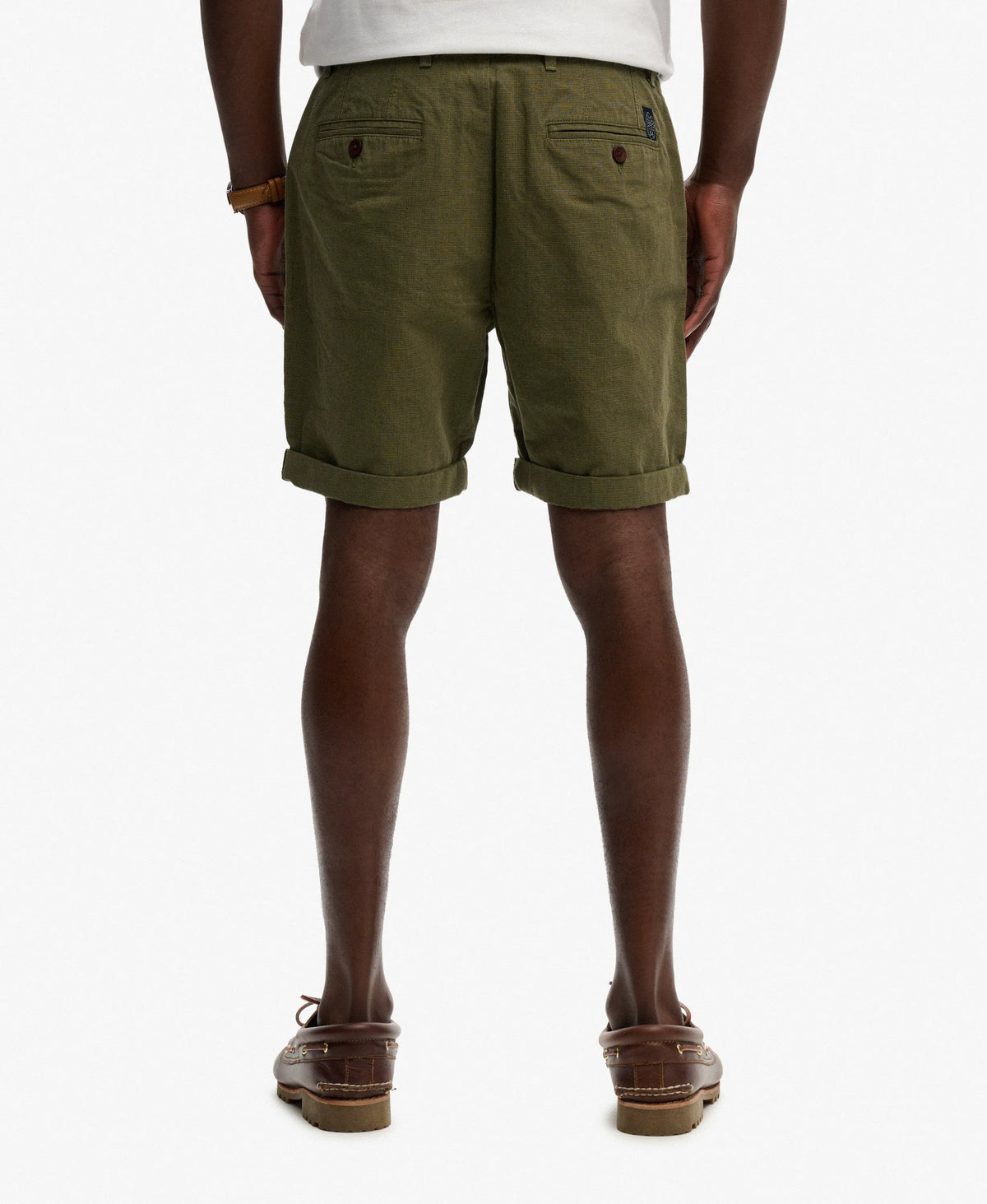 Olive Houndstooth