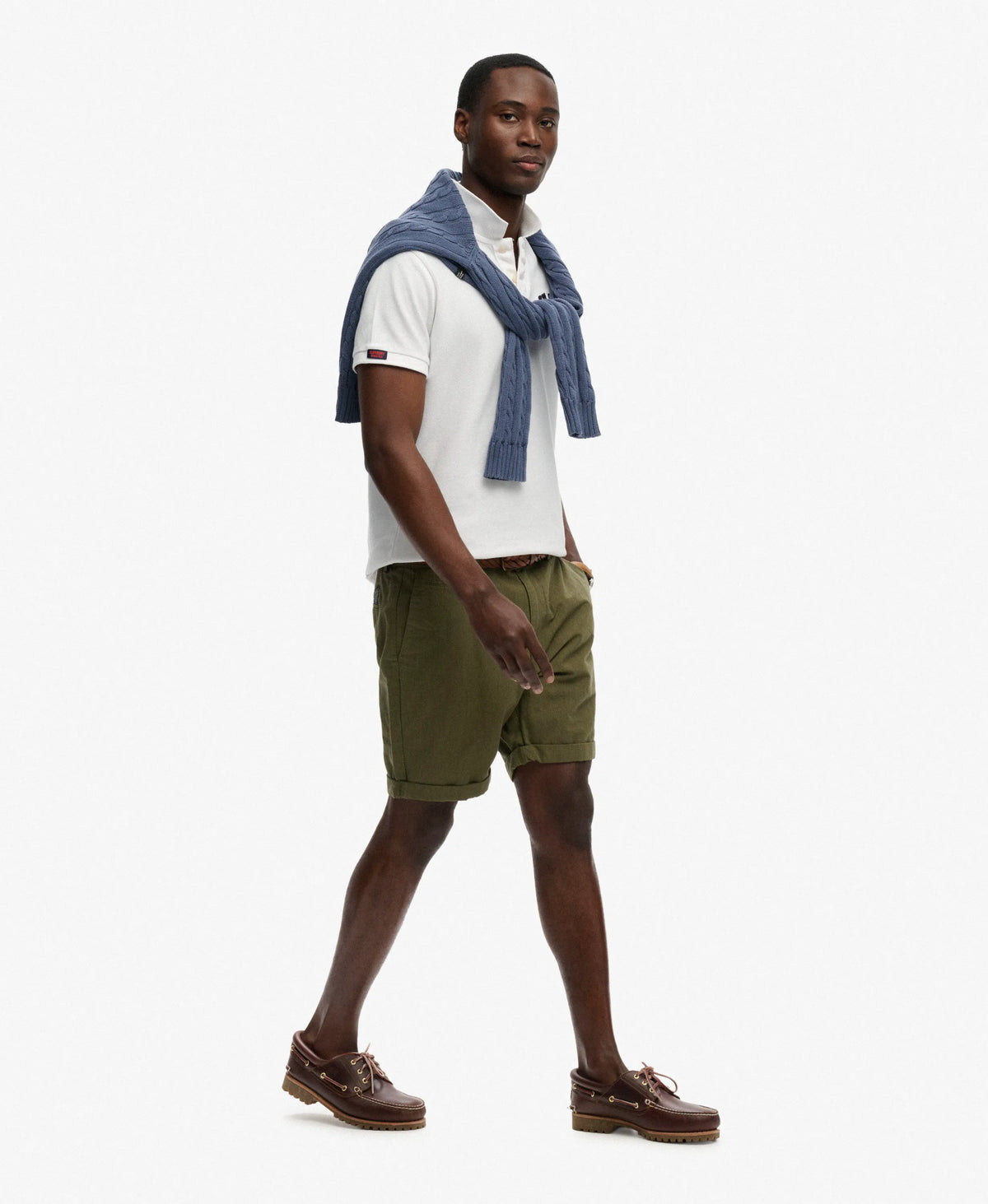 Olive Houndstooth