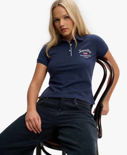 Athletic Essentials Graphic Polo Top