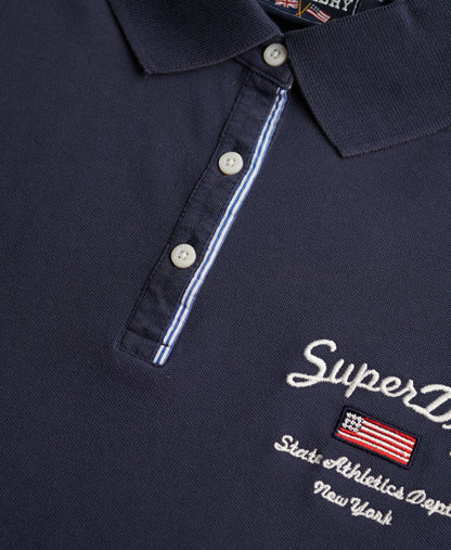 Athletic Essentials Graphic Polo Top