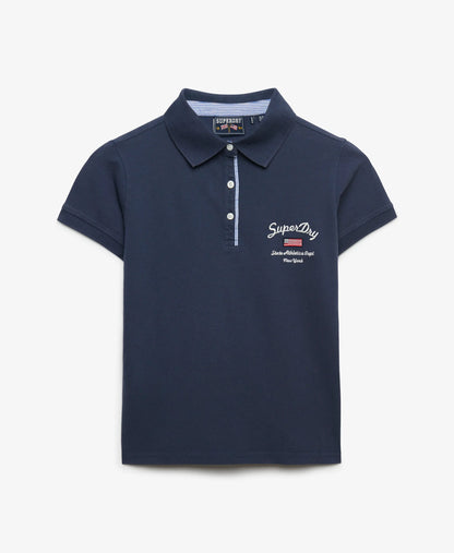Athletic Essentials Graphic Polo Top
