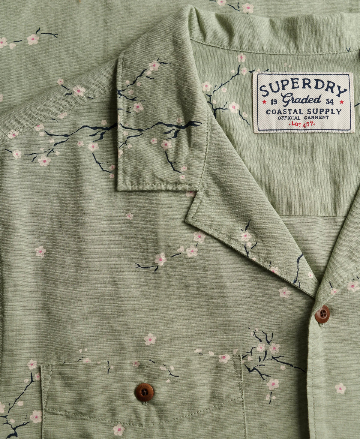 Shibori Blossom Sage