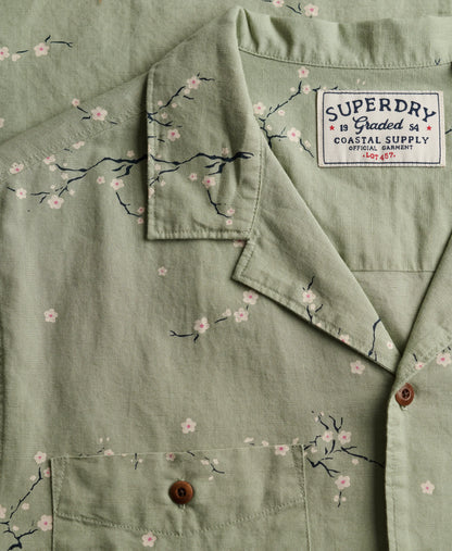 Shibori Blossom Sage