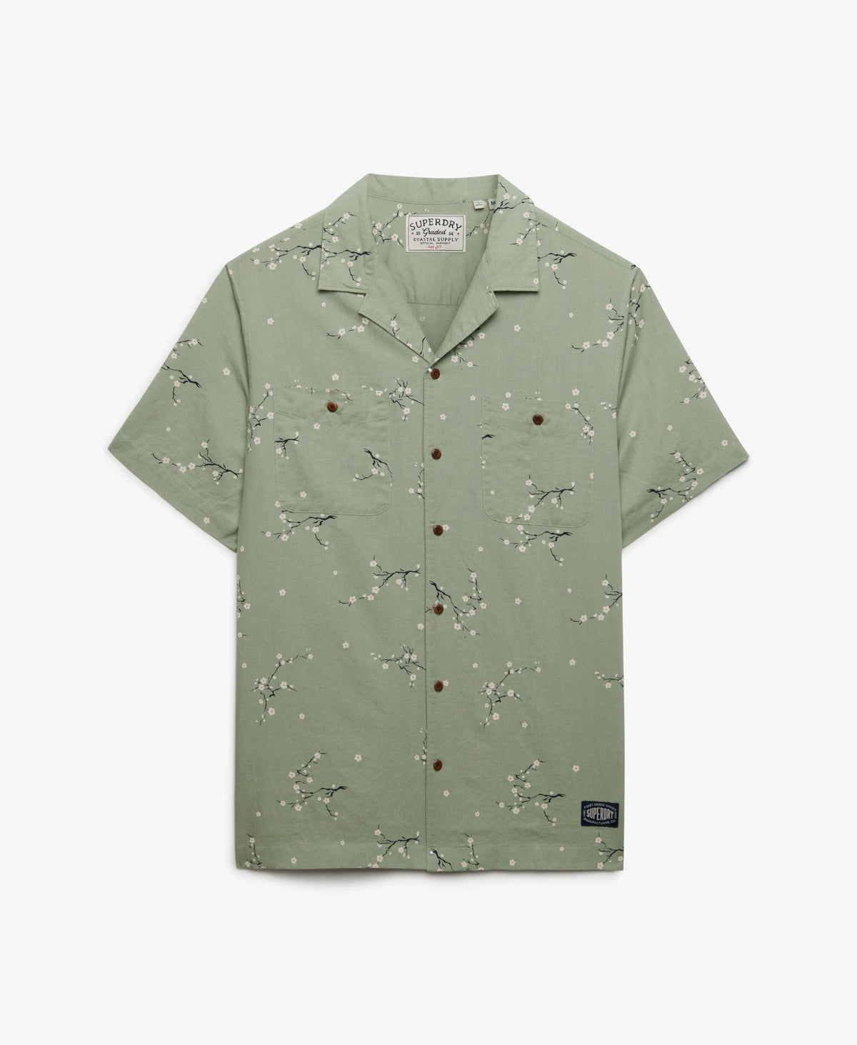 Shibori Blossom Sage